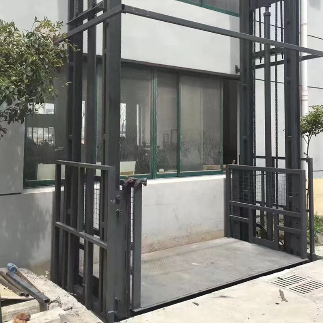 鹤岗5吨室外升降货梯